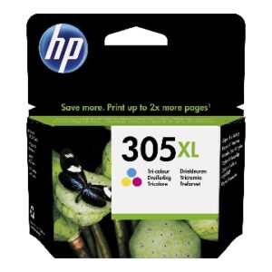 HP 305XL Farge Blekkpatron – cyan/magenta/gul (opptil 200 sider)